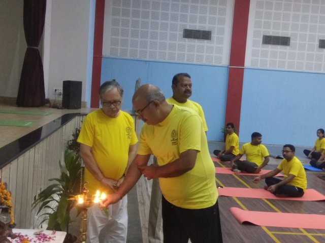 MNNIT ALLAHABAD CELEBRATED 8TH INTERNATIONAL DAY OF YOGA 2022